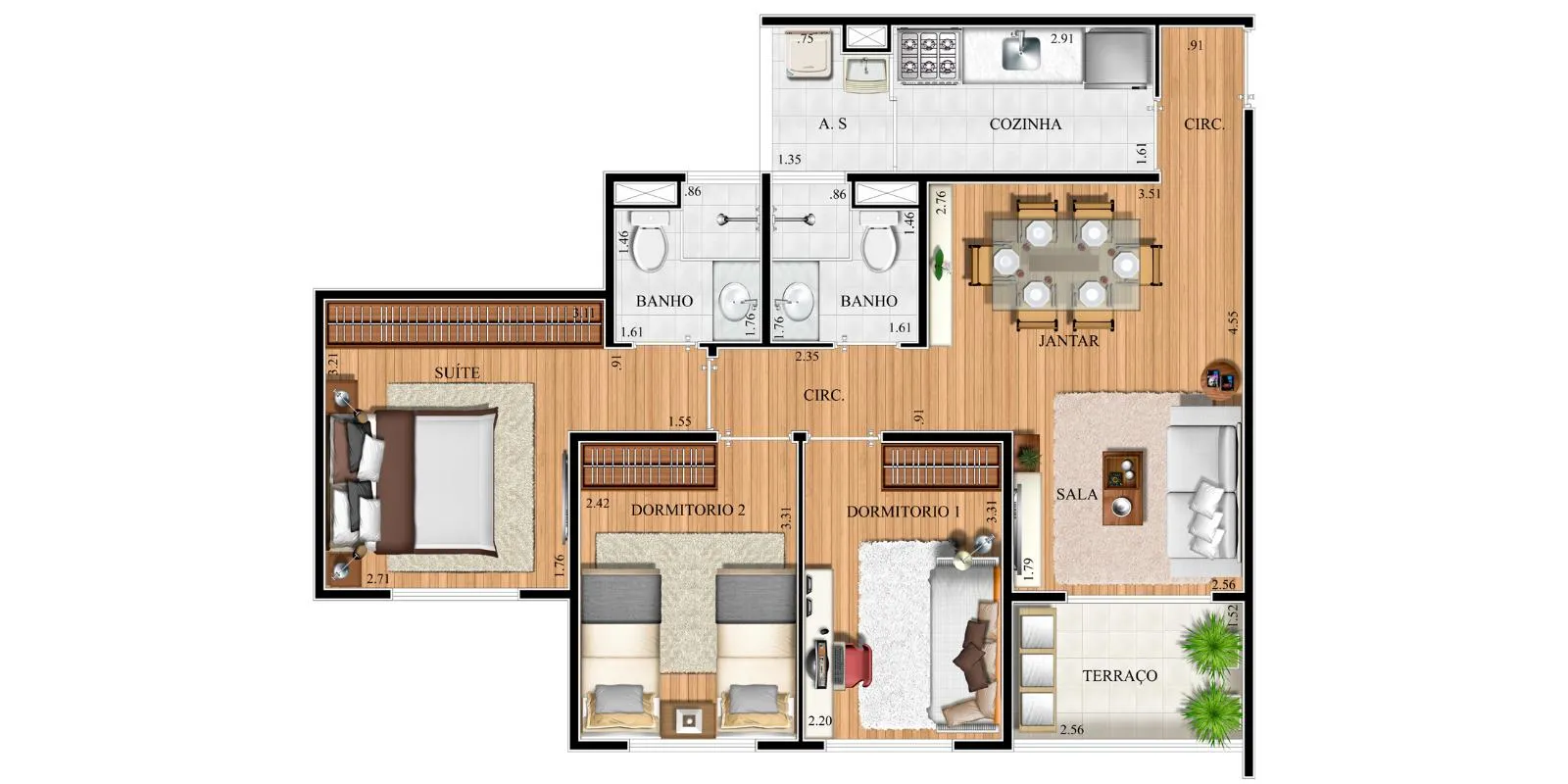 3 dorms 3 dorms