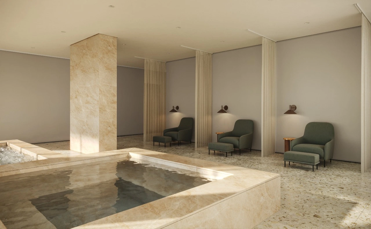 Spa do empreendimento Eterno Paraíso, em Paraíso