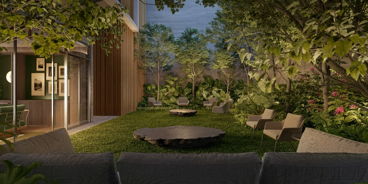 Jardim do Granoscar Ibirapuera em Moema.