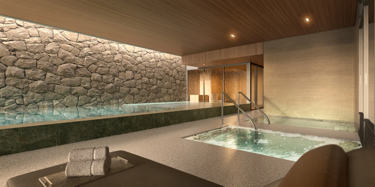 Piscina coberta do Granoscar Ibirapuera em Moema.