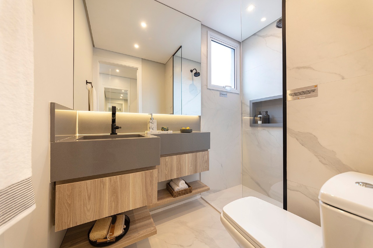 53m² -Banheiro suíte master