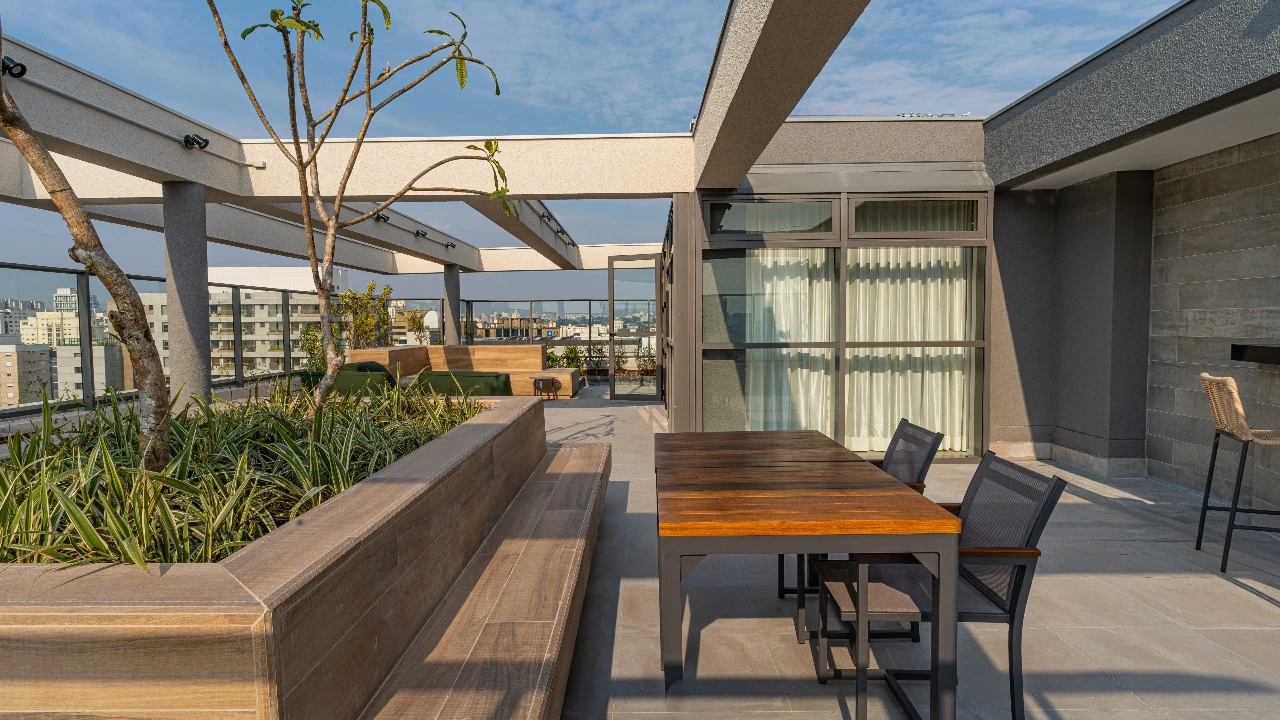 Sky Bar do empreendimento The Collection Moema, em Moema