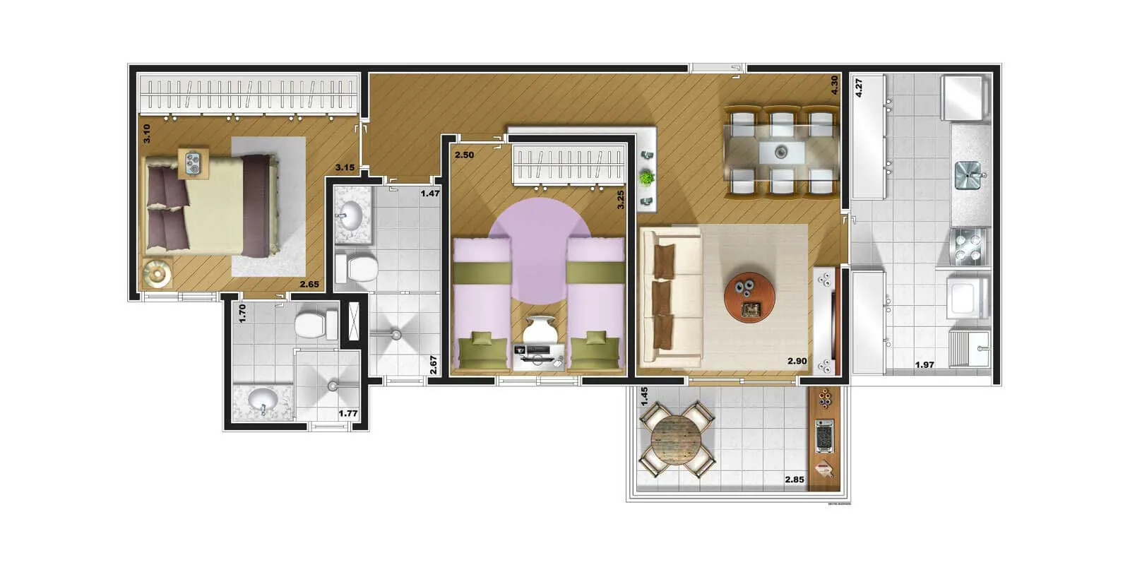 https://api.trisul-sa.com.br/cms/imagens/premium-guarulhos-planta-2-dorms-60,85-m2.webp Planta 60,85m²